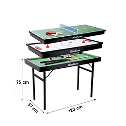 Retiro Express - Mesa De Juego 3 En 1  