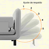 Retiro Express - Sofa Mini Cama Infantil Gris