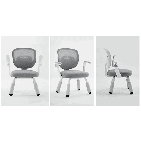 Retiro Express - Silla Escritorio Ergonomica Infantil Gris - Preventa 16 de Marzo