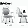 Retiro Express - Silla Escritorio Ergonomica Infantil Gris - Preventa 16 de Marzo