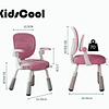 Retiro Express - Silla Escritorio Ergonomica Infantil Rosada - Preventa 16 de Marzo