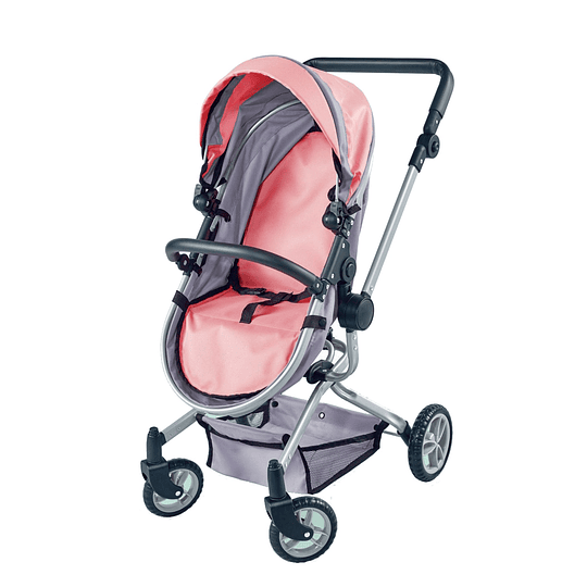 Retiro Express - Coche Cuna para muñeca 2 funciones en 1