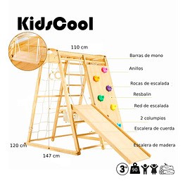 Retiro Express - Juego Escalada Montessori 8x1