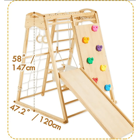 Retiro Express - Juego Escalada Montessori 8x1