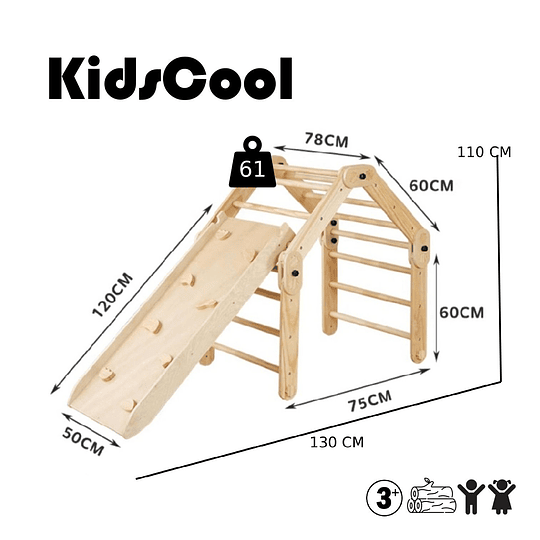 Retiro Express - Juego Escalador Libre Montessori