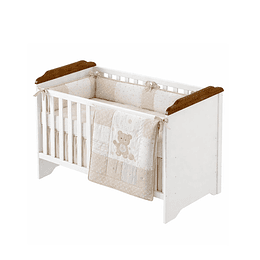 Cuna Blanco Café Mel 3 Funciones