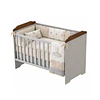 Cuna Gris Café Mel 3 Funciones