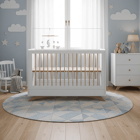 Cuna Blanca 3 Funciones Affet 