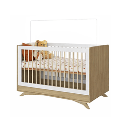 Cuna Blanca Miel 3 Funciones Affet 