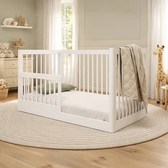 Cuna Antirreflujo 3 en 1 Lion Blanca Kidscool 