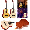 Guitarra Acústica Clásica Kidscool 39” Blanca Ideal Principiantes y Niños Funda