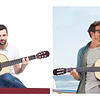 Guitarra Acústica Clásica Kidscool 39” Café Ideal Principiantes y Niños Funda