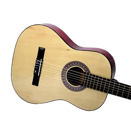 Guitarra Acústica Clásica Kidscool 39” Café Ideal Principiantes y Niños Funda