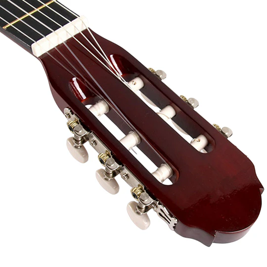 Guitarra Acústica Clásica Kidscool 39” Café Ideal Principiantes y Niños Funda