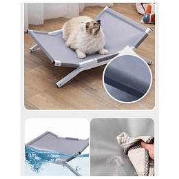 Cama Elevada PetsCool para Perros y Gatos / Oxford 600D Impermeable