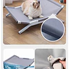 Cama Elevada PetsCool para Perros y Gatos / Oxford 600D Impermeable