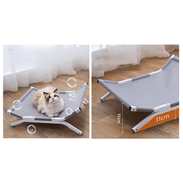 Cama Elevada PetsCool para Perros y Gatos / Oxford 600D Impermeable