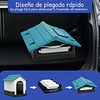 Casa para Perros Razas Pequeñas a Medianas Petscool Plástico Resistente con Ventilación 