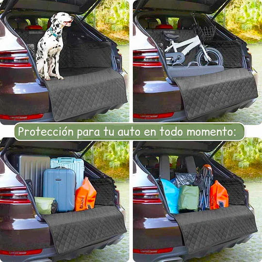 Funda Protectora Universal Auto/SUV/Camioneta Petscool Impermeable Negro