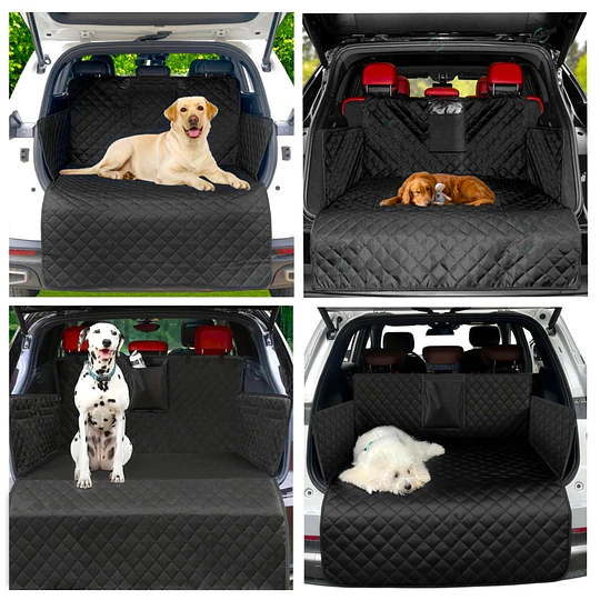 Funda Protectora Universal Auto/SUV/Camioneta Petscool Impermeable Negro