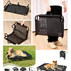 Cama Elevada para Perro PetsCool Talla M Plegable 30 KG Negra 