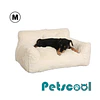 Cama Sofá Relajante Mascotas PetsCool M Beige Lavable y Ortopédica 