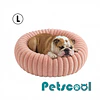 Cama Nido Donut Mascotas L PetsCool Rosa 70 cm Antiansiedad Multimascota