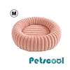 Cama Nido Donut Mascotas M PetsCool Rosa 60 cm Antiansiedad Perro Gato