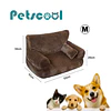 Cama Sofá Antiestrés Perro Gato M Cafe Lavable PetsCool 