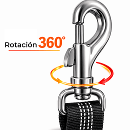 Cinturón de Seguridad Perro Multi Tamaño Petscool Elástico Reflectante 4 en 1
