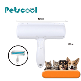 Rodillo Removedor de Pelos Mascotas PetsCool Reutilizable Sin Repuestos