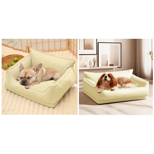 Sofa Impermeable para Mascotas Beige