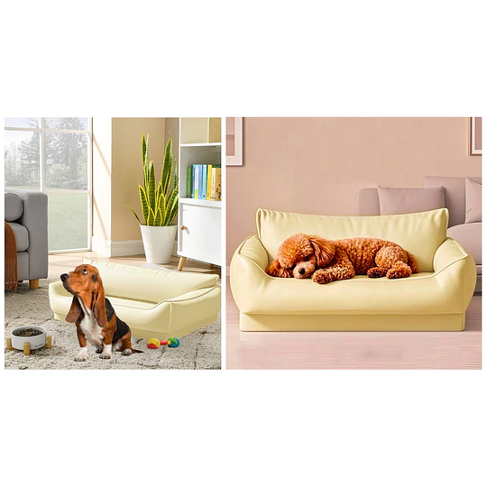 Sofa Impermeable para Mascotas Beige