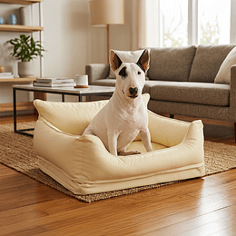 Sofa Impermeable para Mascotas Beige