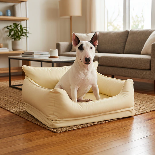 Sofa Impermeable para Mascotas Beige