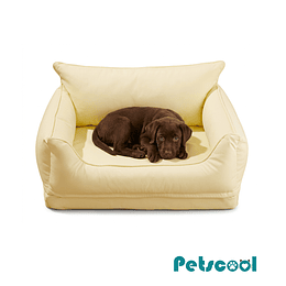 Sofa Impermeable para Mascotas Beige