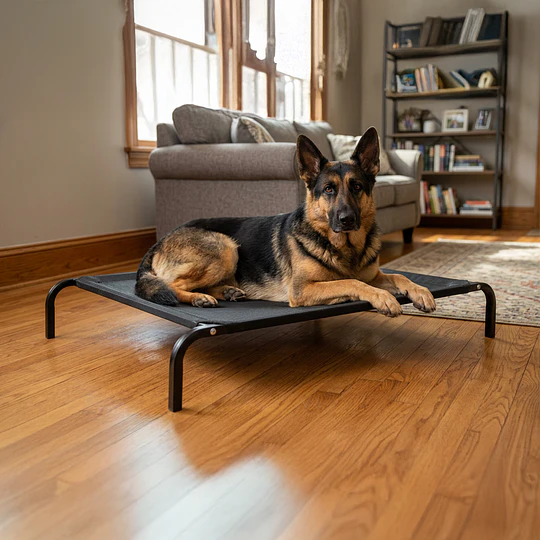 Cama Elevada Perros Grandes PetsCool Talla L Soporta 40kg