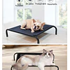 Cama Elevada Mascotas PetsCool Talla S 68x55 cm Soporta Perro Gato 15kg