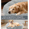 Cama Nido Relajante para Mascotas XL PetsCool Gris 80 cm Antiansiedad