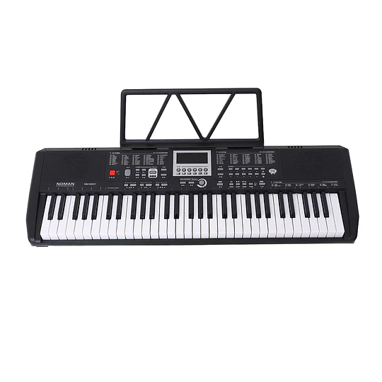 Teclado Electrónico Portátil Kidscool Negro 61 Teclas Principiantes desde 3 años