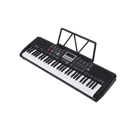 Teclado Electrónico Portátil Kidscool Negro 61 Teclas Principiantes desde 3 años