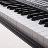 Teclado Electrónico Portátil Kidscool Negro 61 Teclas Principiantes desde 3 años