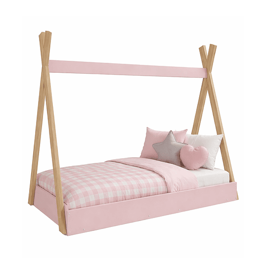 Cama Infantil Montessori Rosado - Preventa 14 de Abril