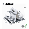 Escurridor De Mamaderas y Botellas Con Bandeja Kidscool