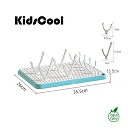 Escurridor de Mamaderas y Botellas Kidscool Libre de BPA