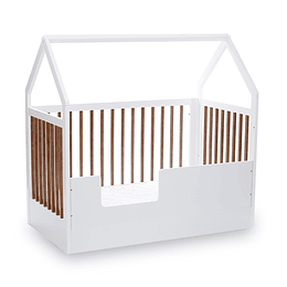 Bombita - Cuna Sognare Montessori Blanca/Miel