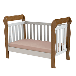 Bombita - Cuna Blanco/Cafe 3 Funciones Lila