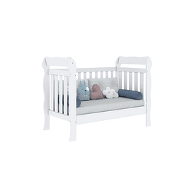 Bombita - Cuna Blanca 3 Funciones Lila