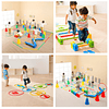 Circuito Psicomotriz 10 en 1 Kidscool Montessori Multicolor