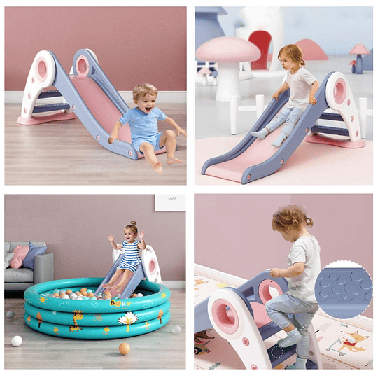 Resbalín Infantil Plegable Kidscool Rosado 